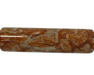 Orange Marble Rolling Pin