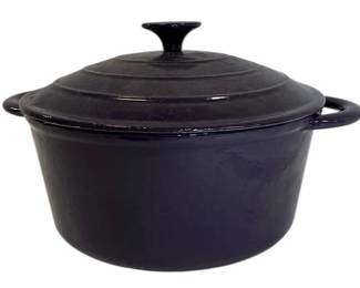 IMUSA Purple Cast Iron Dutch Oven