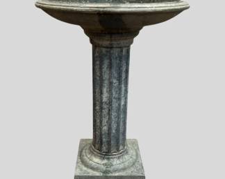 Virginia Metalcrafters birdbath