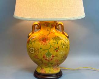 Decorative lamp with shade