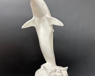 Royal Doulton "The Leap" porcelain dolphin figurine