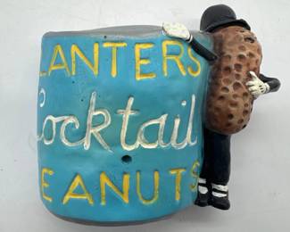 Planters Peanuts chalkware stringholder