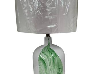 2293 - Wildwood Longwood Leaf Green Lamp 29" Lamp direct from showroom, untested
