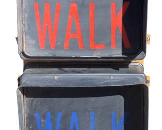 3329 - Walk / Don't Walk Sign 28 x 14