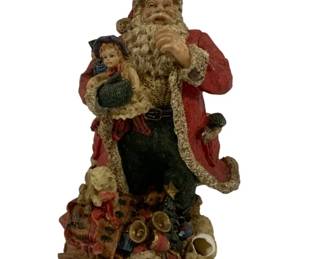 353 - Santa Statue, as is, 10"
