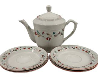 1041 - 5 Farberware China Items
