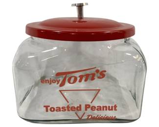 2218 - Tom's Glass Store Jar 8 x 8 x 6
