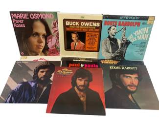 1141 - 10 Vintage LP Records

