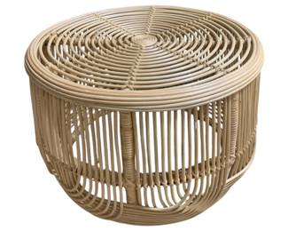 2519 - Elk Home Etna Rattan Coffee Table 19 x 26 retail $638
