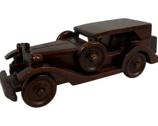1460 - Wooden Model Car 10"

