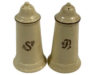 744 - Pfaltzgraff Village Salt & Pepper Shakers 6"
