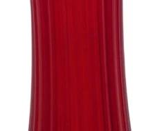 3199 - L.E. Smith Amberina Swung Glass Vase 20"
