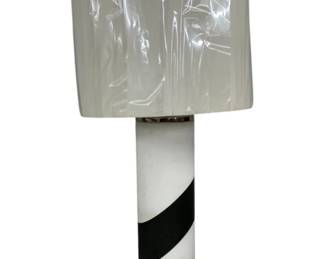 2304 - Wildwood Marble Column Lamp 36" Lamp direct from showroom, untested
