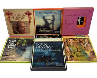 1164 - 10 Record Album Sets
