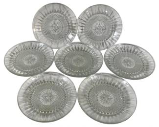 1105 - 12 Cristal D'arques Glass 7.5" Plates
