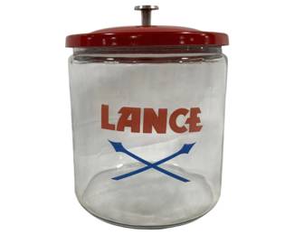 2220 - Lance Glass Store Jar 10 x 8
