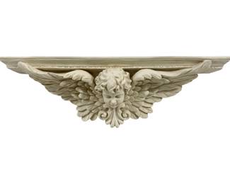 1083 - Cherub Wall Shelf 10.5 x 30 x 5
