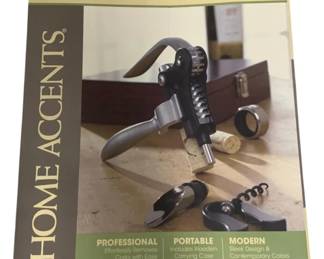 2137 - Home Accents Corkscrew Set in Box
