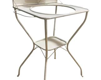 2523 - Metal Wash Basin Stand 42 x 27 x 19
