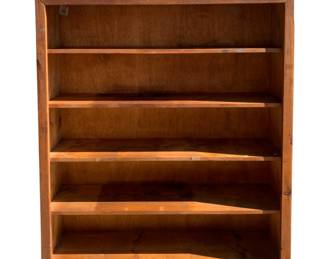 3311 - Wooden Bookshelf - 57 x 48 x 12