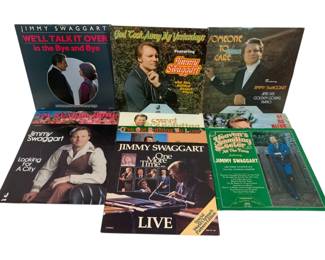 918 - 10 Jimmy Swaggart LP Records
