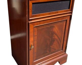 3326 - Banded Inlay Sheet Music Cabinet