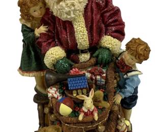 222 - Home Interiors Santa Figure 15"
