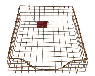 1558 - Metal Letter Holder 3 x 10 x 13
