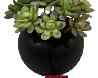1477 - Faux Succulent 10"
