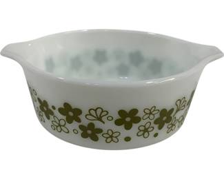 456 - Vintage Pyrex Spring Blossom Casserole Dish 6.5 x 3
