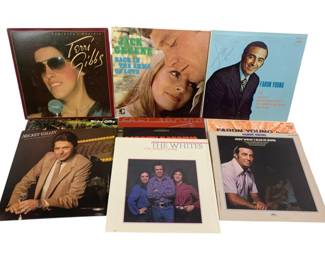 1142 - 10 Vintage LP Records
