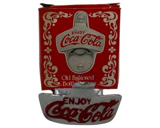 1326 - Coca-Cola Wall Mount Bottle Opener in box

