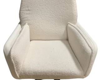 2541 - White Office Chair 40 x 28 x 24
