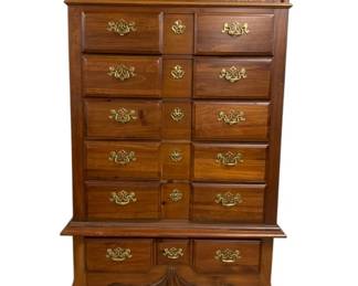 2060 - Stanley Queen Anne Highboy 79 x 39 x 19
