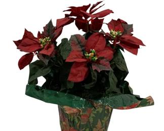 261 - Faux Poinsettia 18"

