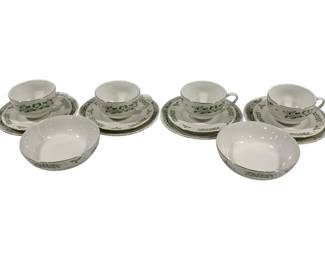 1053 - 14 Pieces Gibson China
