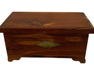 1365 - Wooden Box 7.5 x 13 x 6

