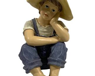 213 - Boy Statue 17"
