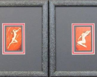 9025 - MARILYN MONROE PLAYING CARDS BY TOM KELLY 10 X 11.5

