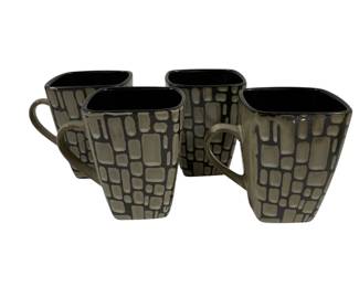 267 - 4 Coffee Mugs 4.75"
