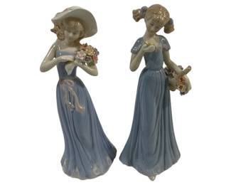 808 - Pair Figurines 8.25"
