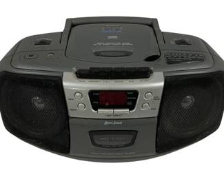 1154 - Lenoxx Sound CD/Cassette/Radio 7 x 14 x 8 used as-is electric/electronic/mechanical item - no guarantee all components, untested
