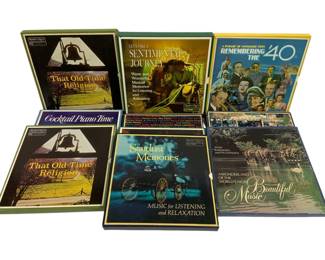936 - 10 Record Album Book Sets
