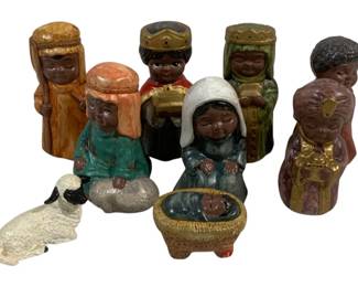1191 - Nativity Figures 9pc
