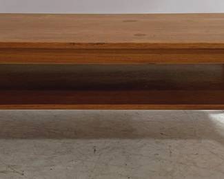 1319 - Danish Mid Century Teak Coffee Table 18 x 53 x 26
