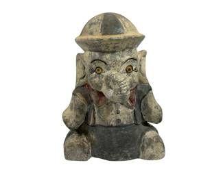 190 - Elephant Statue 12.5"
