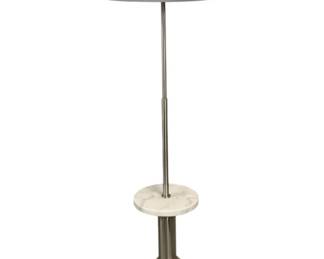 2319 - Chelsea House Floor Lamp w/ Marble 70" Lamp direct from showroom, untested
