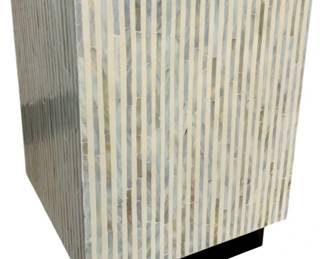 2470 - Inlaid Accent Table 19 x 14 x 14
