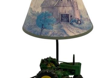 1380 - John Deere Tractor Lamp 16" used as-is electric/electronic/mechanical item - no guarantee all components, untested
