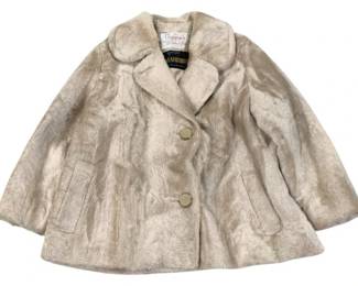 1223 - Rippe's Kashgar by Weatherbee Fur Coat size medium,

